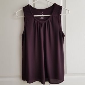 Plum New York and Company Sleeveless Top